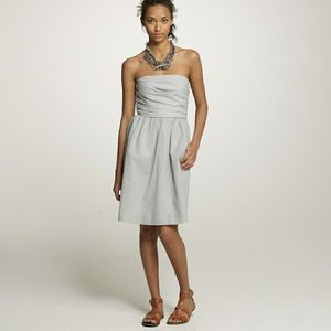 J crew strapless dress